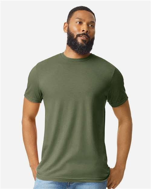 Men's Softstyle® CVC T-Shirt - S - Transfer Kingdom