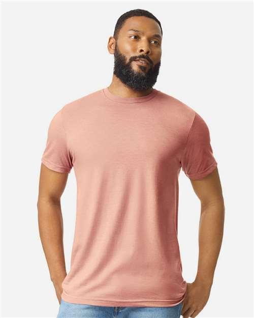 Men's Softstyle® CVC T-Shirt - S - Transfer Kingdom