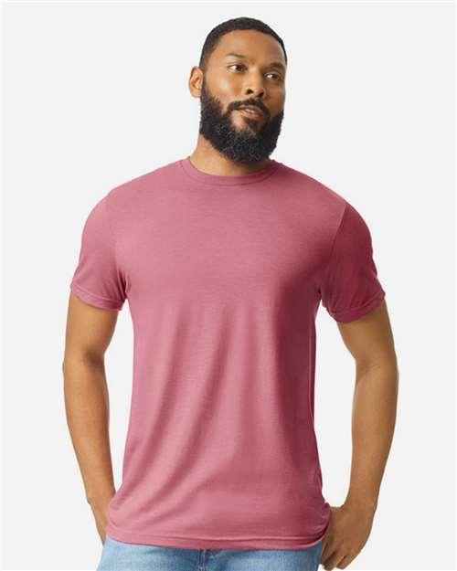 Men's Softstyle® CVC T-Shirt - S - Transfer Kingdom