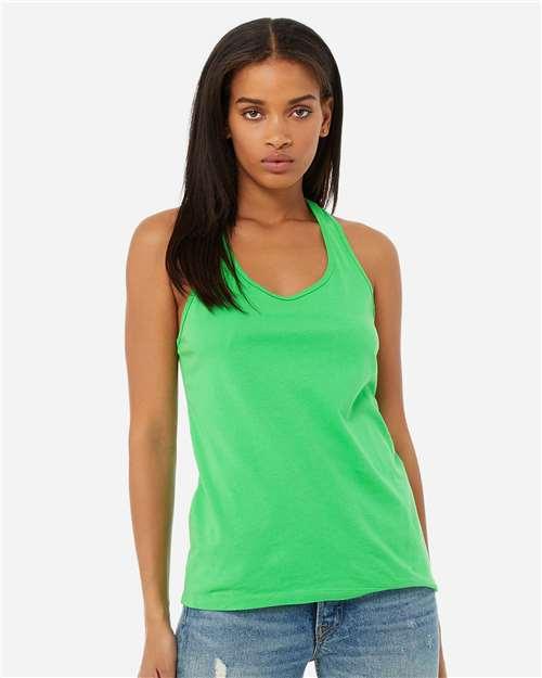 Women's Jersey Racerback Tank - Transfer Kingdom