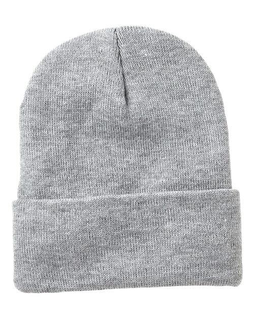 12" Fleece Lined Cuffed Beanie - SP12FL