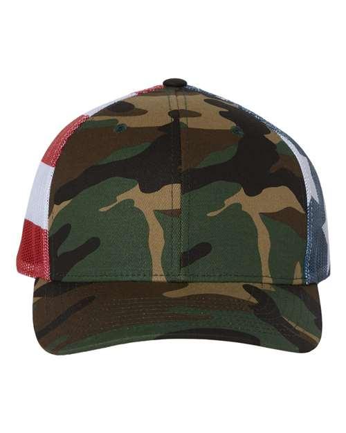 Printed Mesh Trucker Cap - 112PM