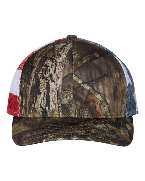 Printed Mesh Trucker Cap - 112PM