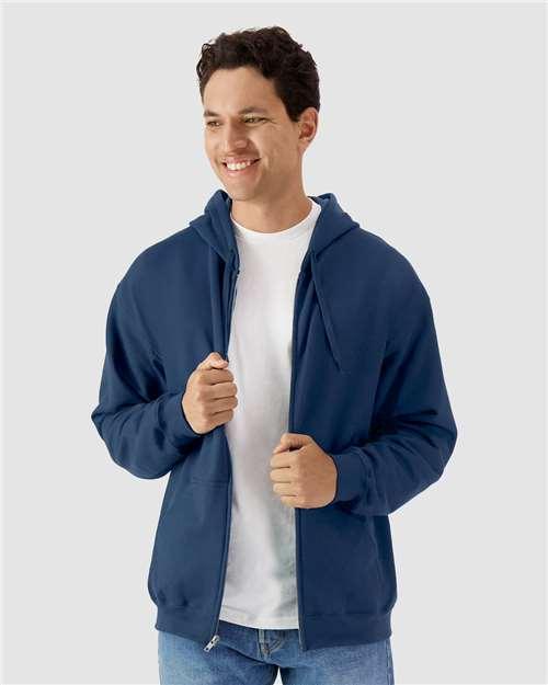 Unisex Softstyle® Full-Zip Hooded Sweatshirt - SF600