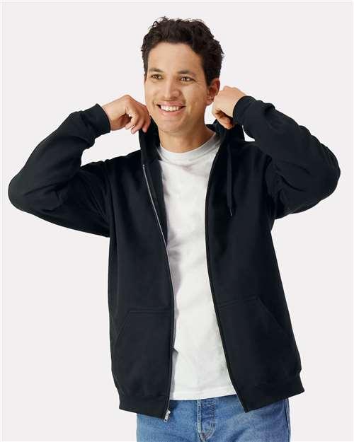 Unisex Softstyle® Full-Zip Hooded Sweatshirt - SF600