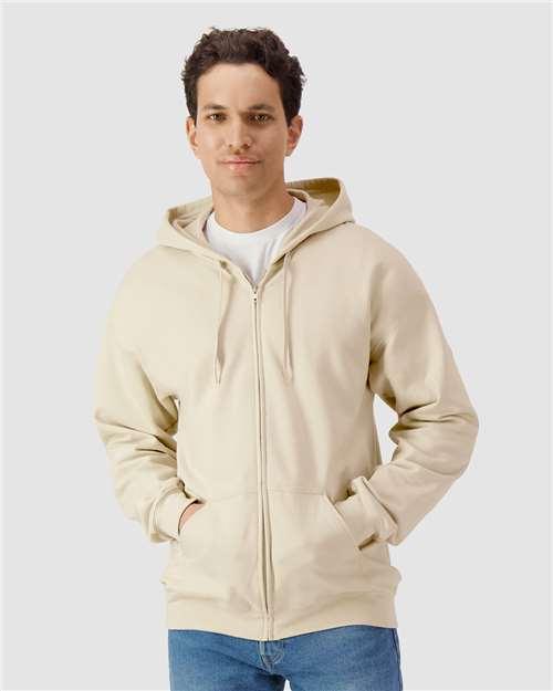 Unisex Softstyle® Full-Zip Hooded Sweatshirt - SF600