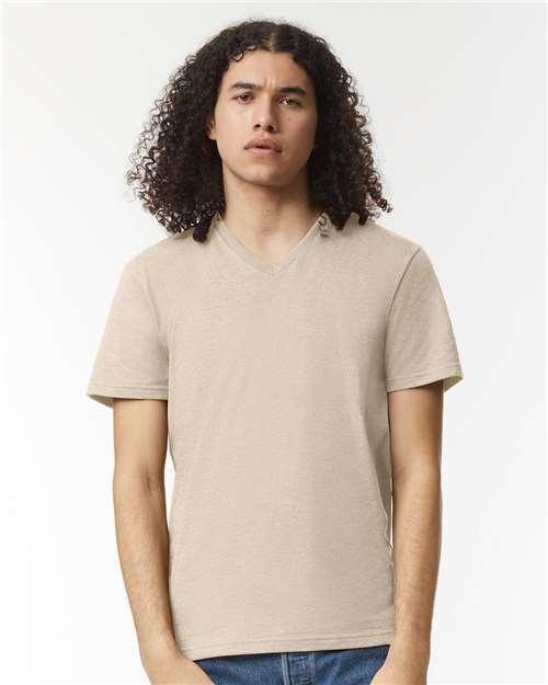Unisex CVC V-Neck Tee - 2006CVC