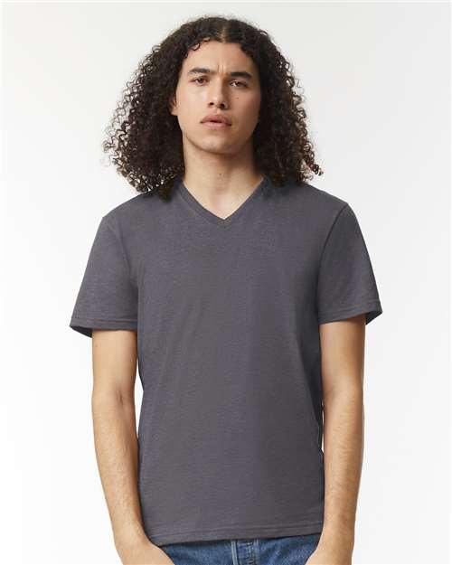 Unisex CVC V-Neck Tee - 2006CVC