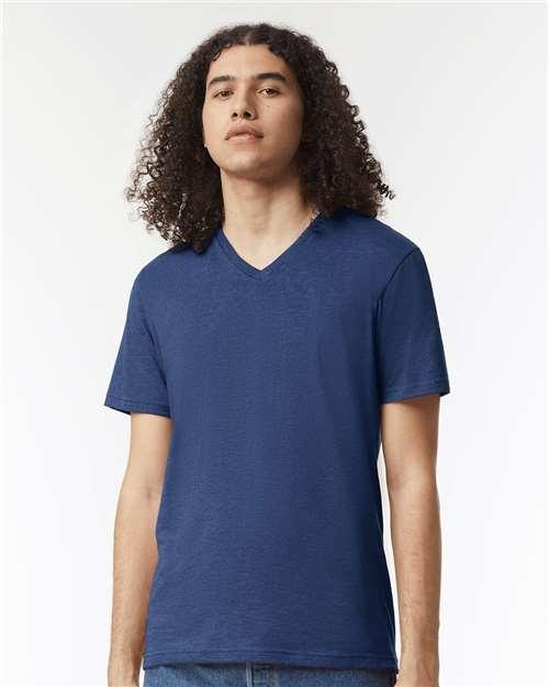 Unisex CVC V-Neck Tee - 2006CVC
