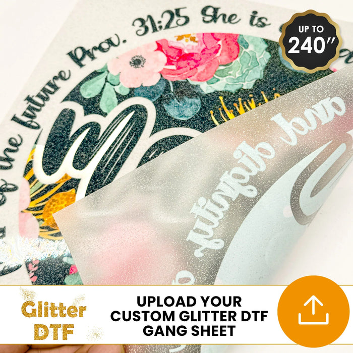 Glitter DTF Gang Sheet Uploader