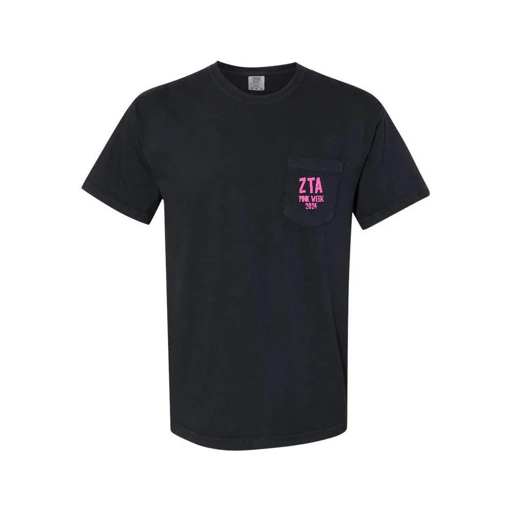 Zeta Tau Alpha - Comfort color shirts - Transfer Kingdom