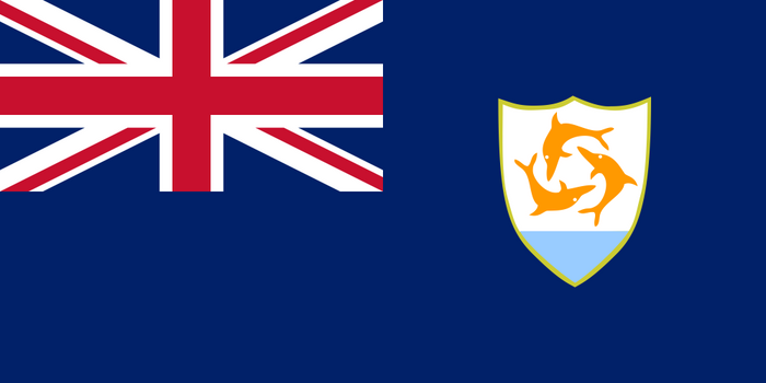 Anguilla Flag - Country Flags DTF Transfers