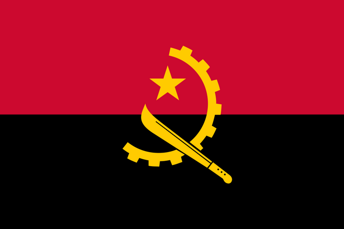 Angola Flag - Country Flags DTF Transfers