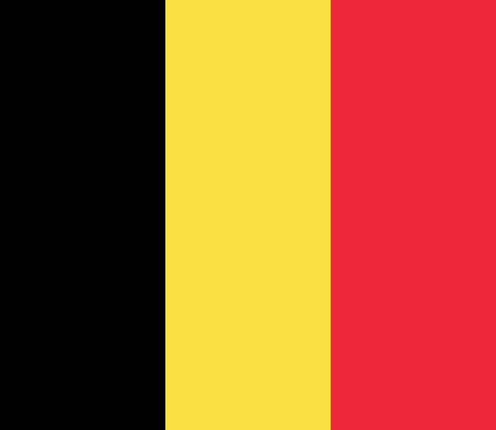 Belgium Flag - Country Flags DTF Transfers