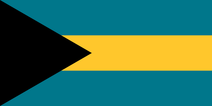 Bahamas Flag - Country Flags DTF Transfers