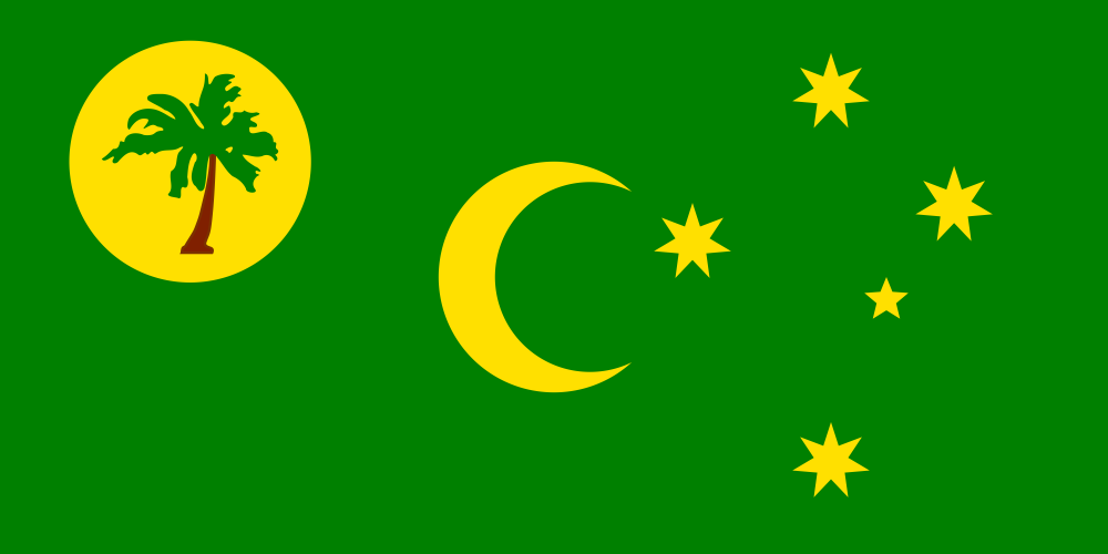 Cocos (Keeling) Islands Flag - Country Flags DTF Transfers transfer-kingdom