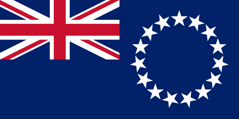 Cook Islands Flag - Country Flags DTF Transfers transfer-kingdom