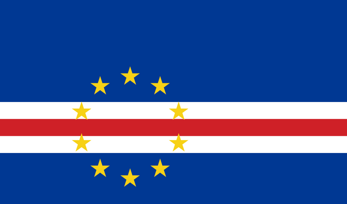 Cape Verde Flag - Country Flags DTF Transfers