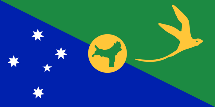 Christmas Island Flag - Country Flags DTF Transfers