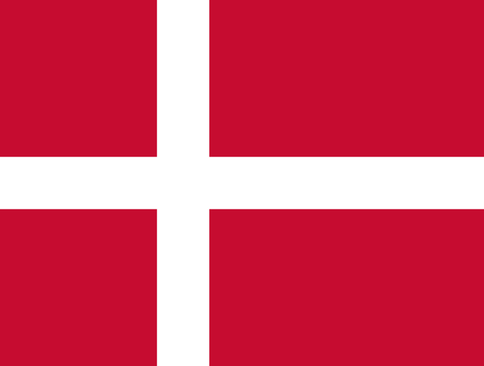 Denmark Flag - Country Flags DTF Transfers