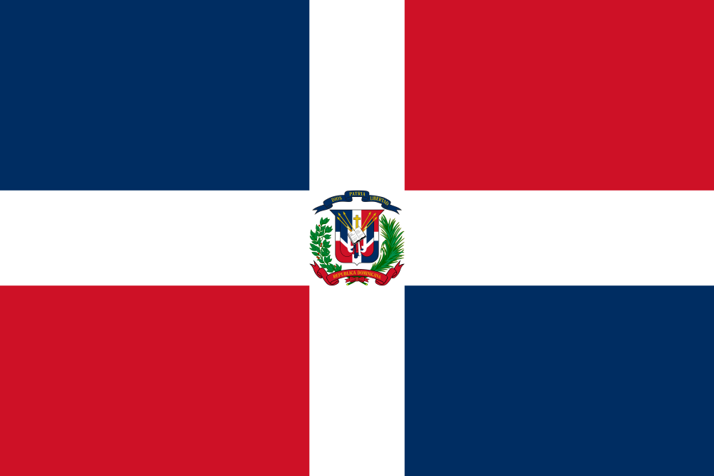 Dominican Republic Flag - Country Flags DTF Transfers transfer-kingdom