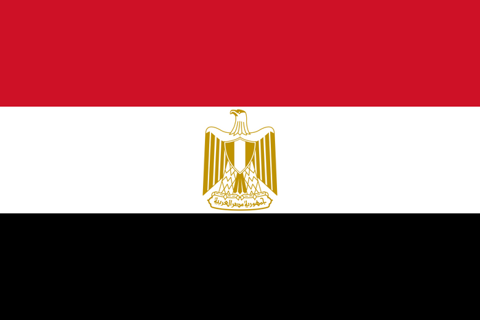 Egypt Flag - Country Flags DTF Transfers