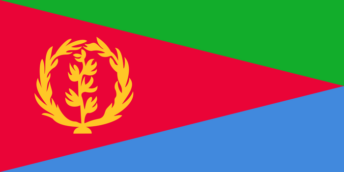 Eritrea Flag - Country Flags DTF Transfers