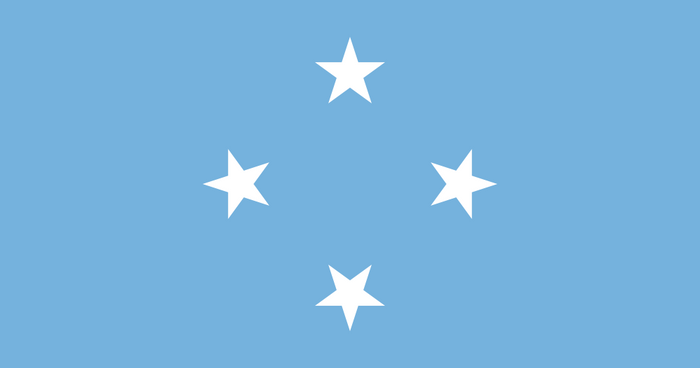 Federated States of Micronesia Flag - Country Flags DTF Transfers