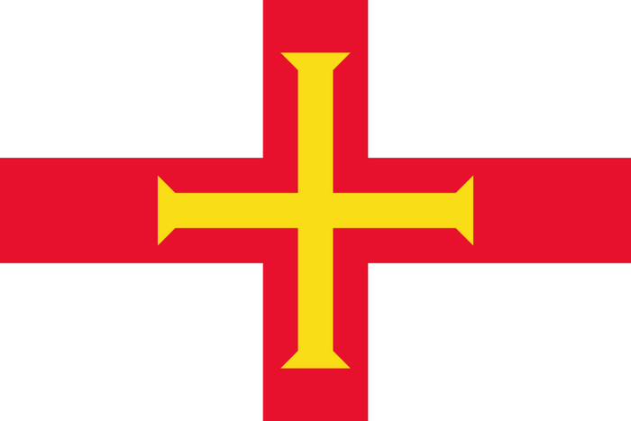Guernsey Flag - Country Flags DTF Transfers
