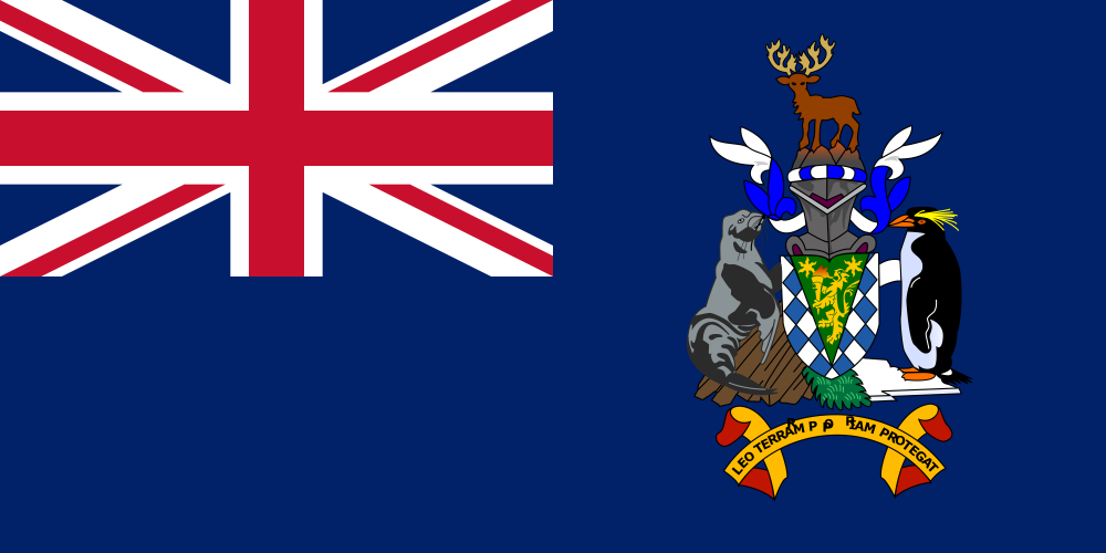 South Georgia and the South Sandwich Islands Flag - Country Flags DTF Transfers transfer-kingdom