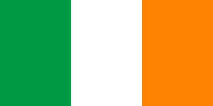 Ireland Flag - Country Flags DTF Transfers