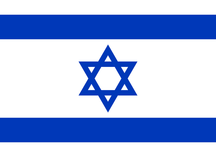 Israel Flag - Country Flags DTF Transfers