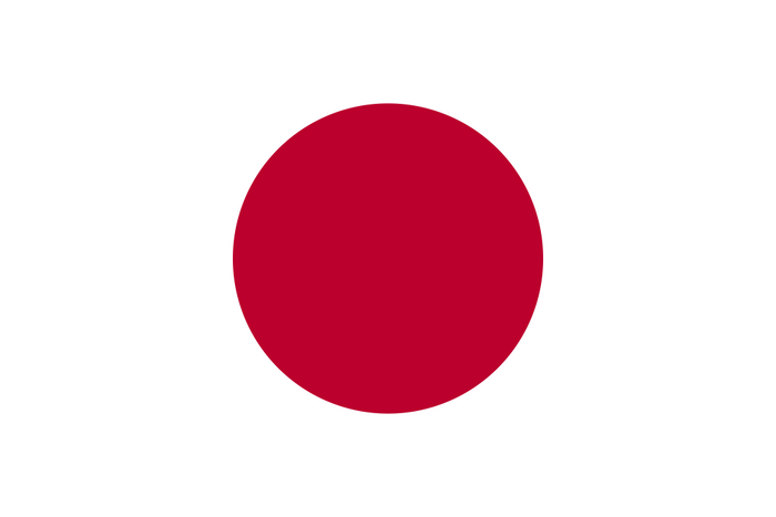 Japan Flag - Country Flags DTF Transfers