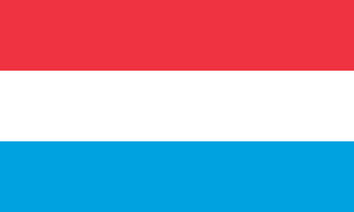 Luxembourg Flag - Country Flags DTF Transfers