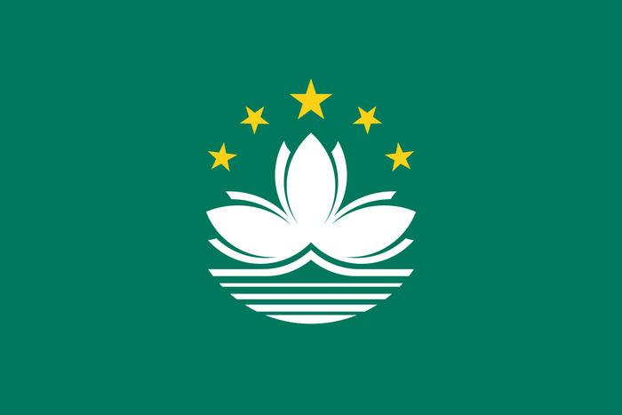 Macau Flag - Country Flags DTF Transfers