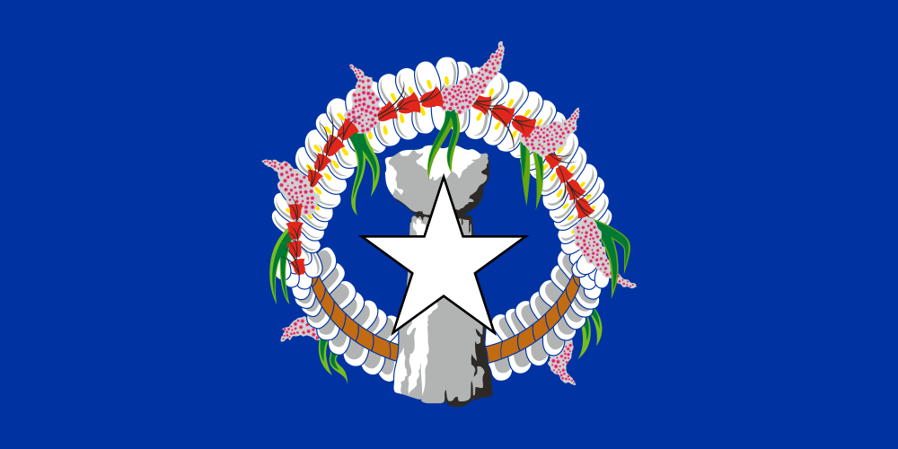 Northern Mariana Islands Flag - Country Flags DTF Transfers