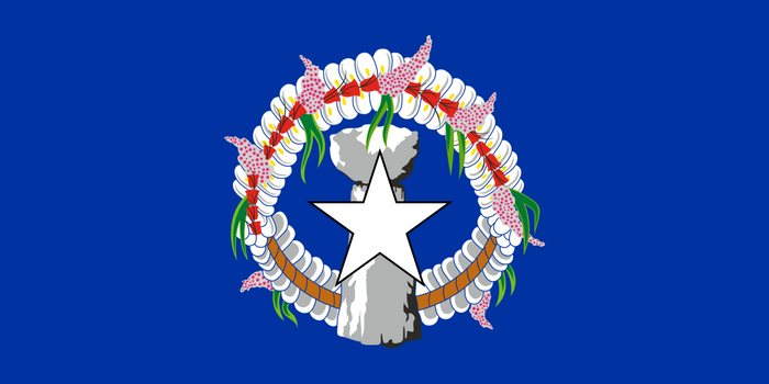 Northern Mariana Islands Flag - Country Flags DTF Transfers