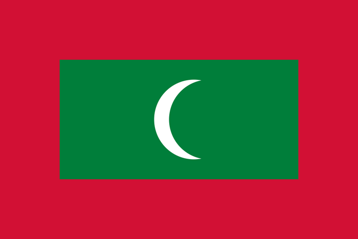 Maldive Flag - Country Flags DTF Transfers