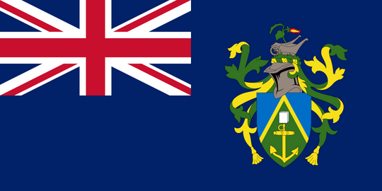 Pitcairn Islands Flag - Country Flags DTF Transfers