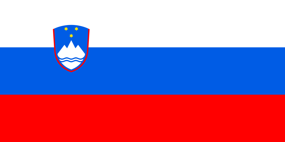 Slovenia Flag - Country Flags DTF Transfers