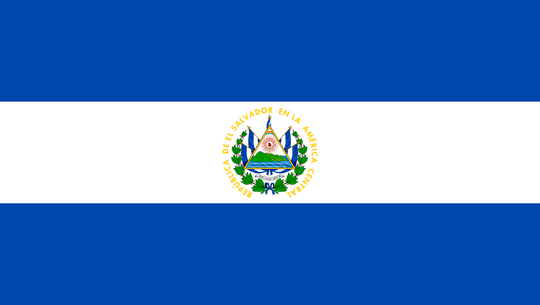 El Salvador Flag - Country Flags DTF Transfers
