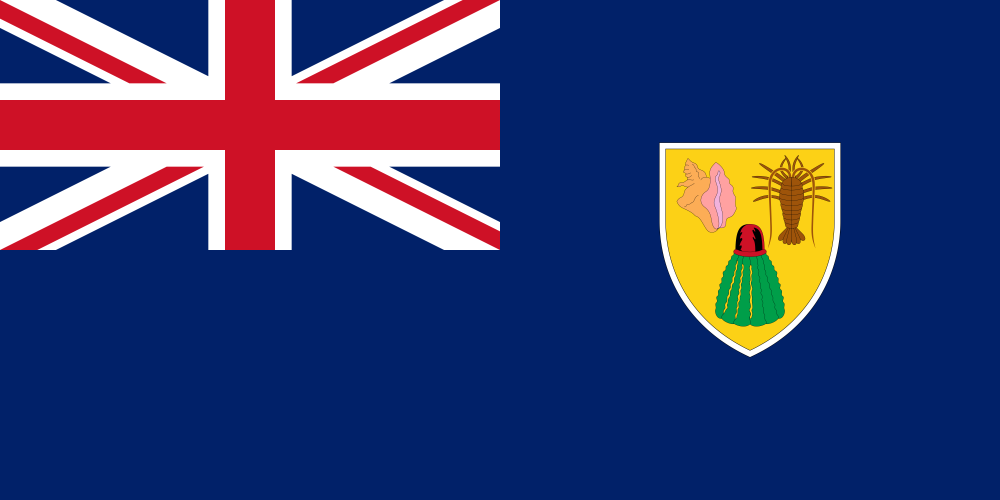 Turks and Caicos Islands Flag - Country Flags DTF Transfers