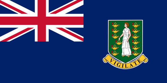 British Virgin Islands Flag - Country Flags DTF Transfers