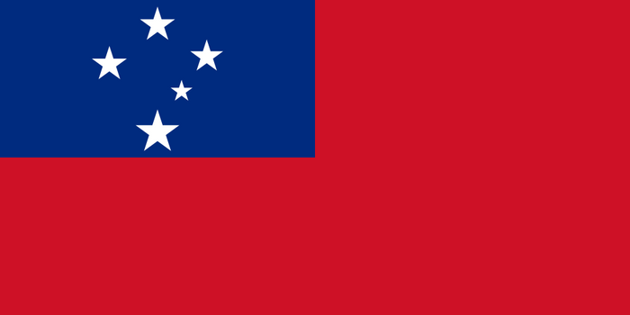 Samoa Flag - Country Flags DTF Transfers