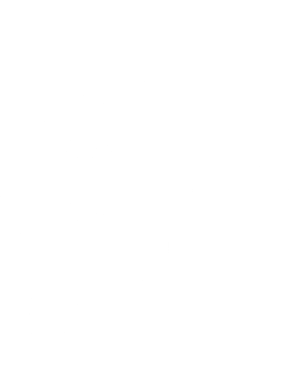 Sing Your Truth - Music DTF Transfers transfer-kingdom Light Color Design (See Imaging)