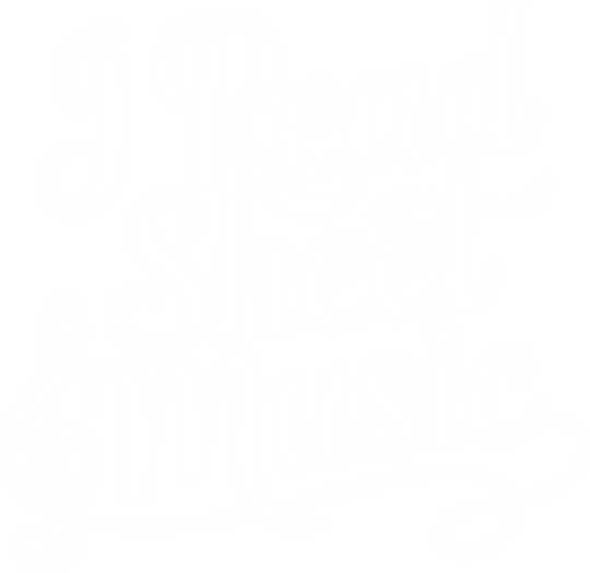 I Read Sheet Music - Music DTF Transfers