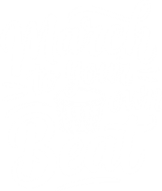 March To Your Own Beat - Music DTF Transfers