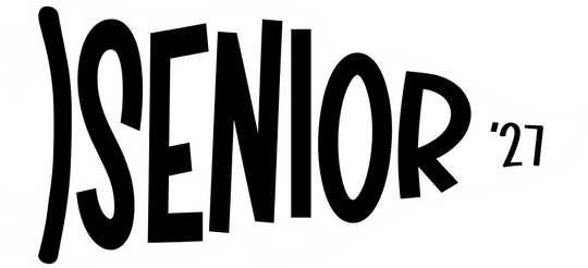 Senior 27 Flag B&W - Senior DTF Transfers