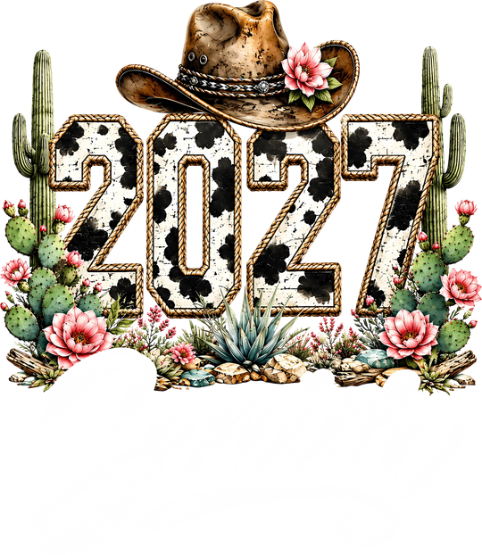 2027 Senior, Cowgirl - Senior DTF Transfers