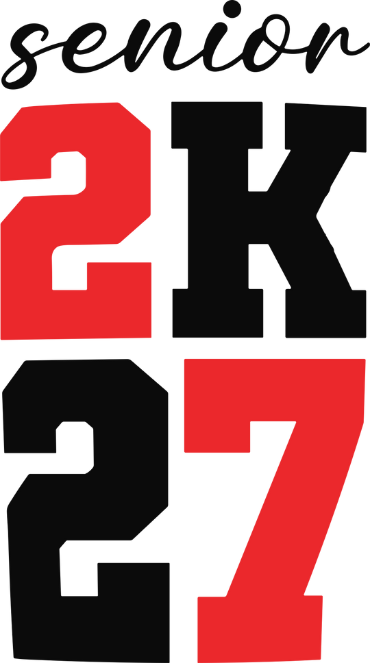Senior 2K27 - Senior DTF Transfers